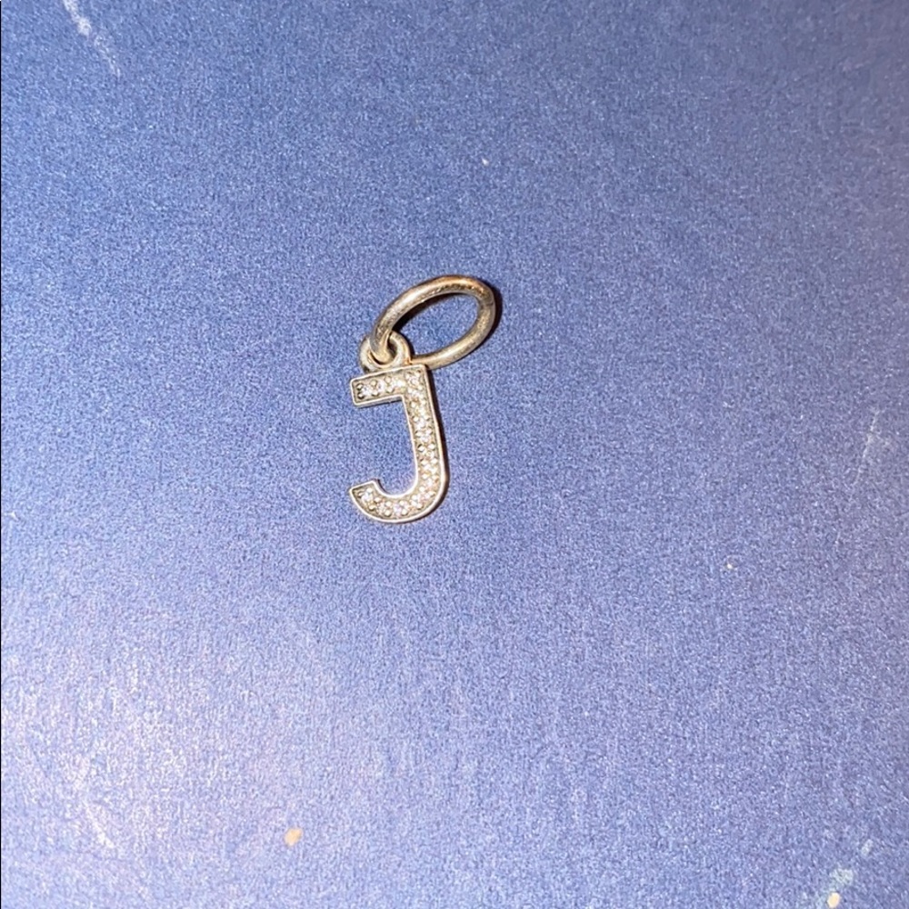 Letter J pandora charm